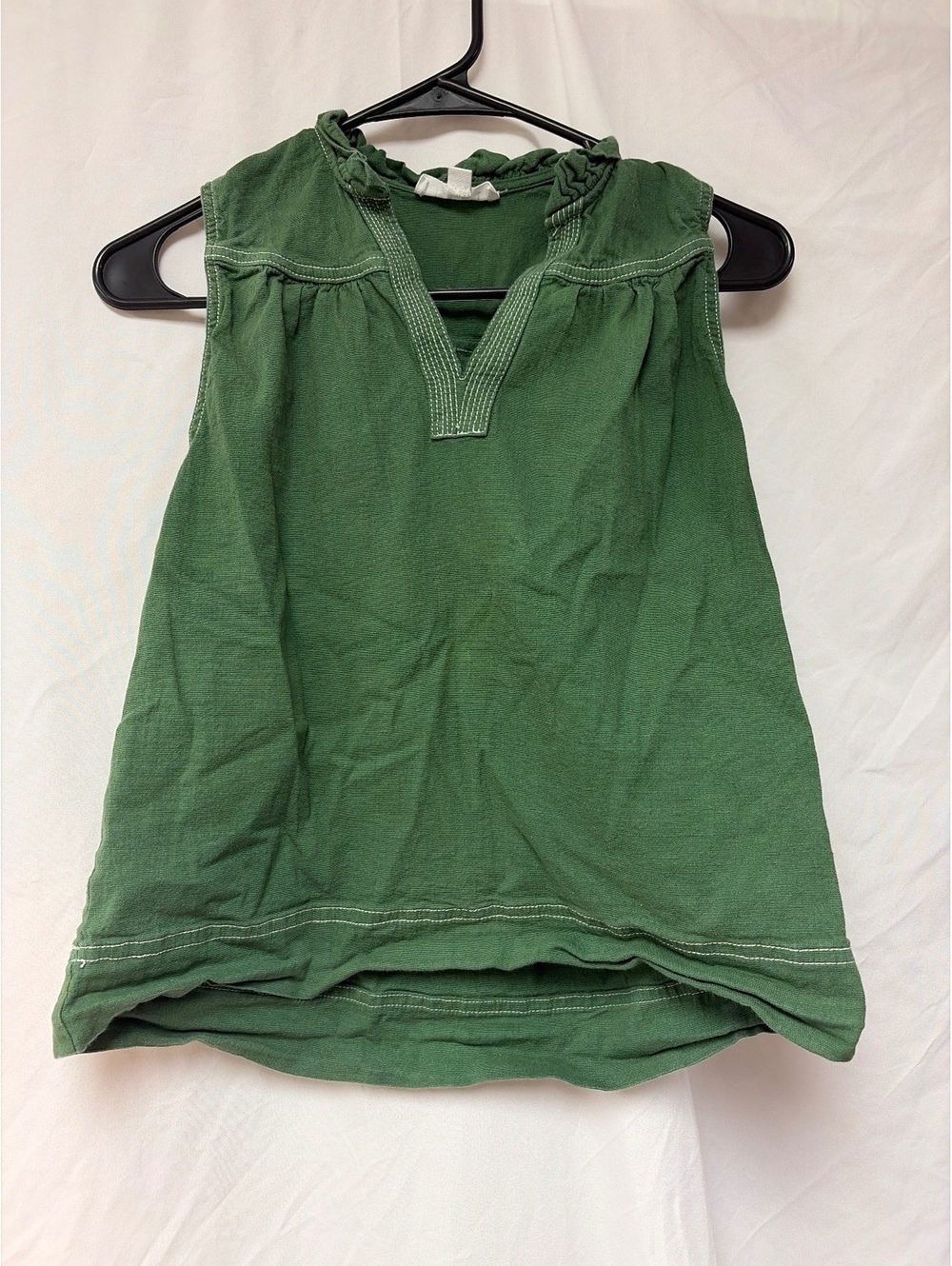 THML Sleeveless Green Top Size Small - Picture 1 of 3